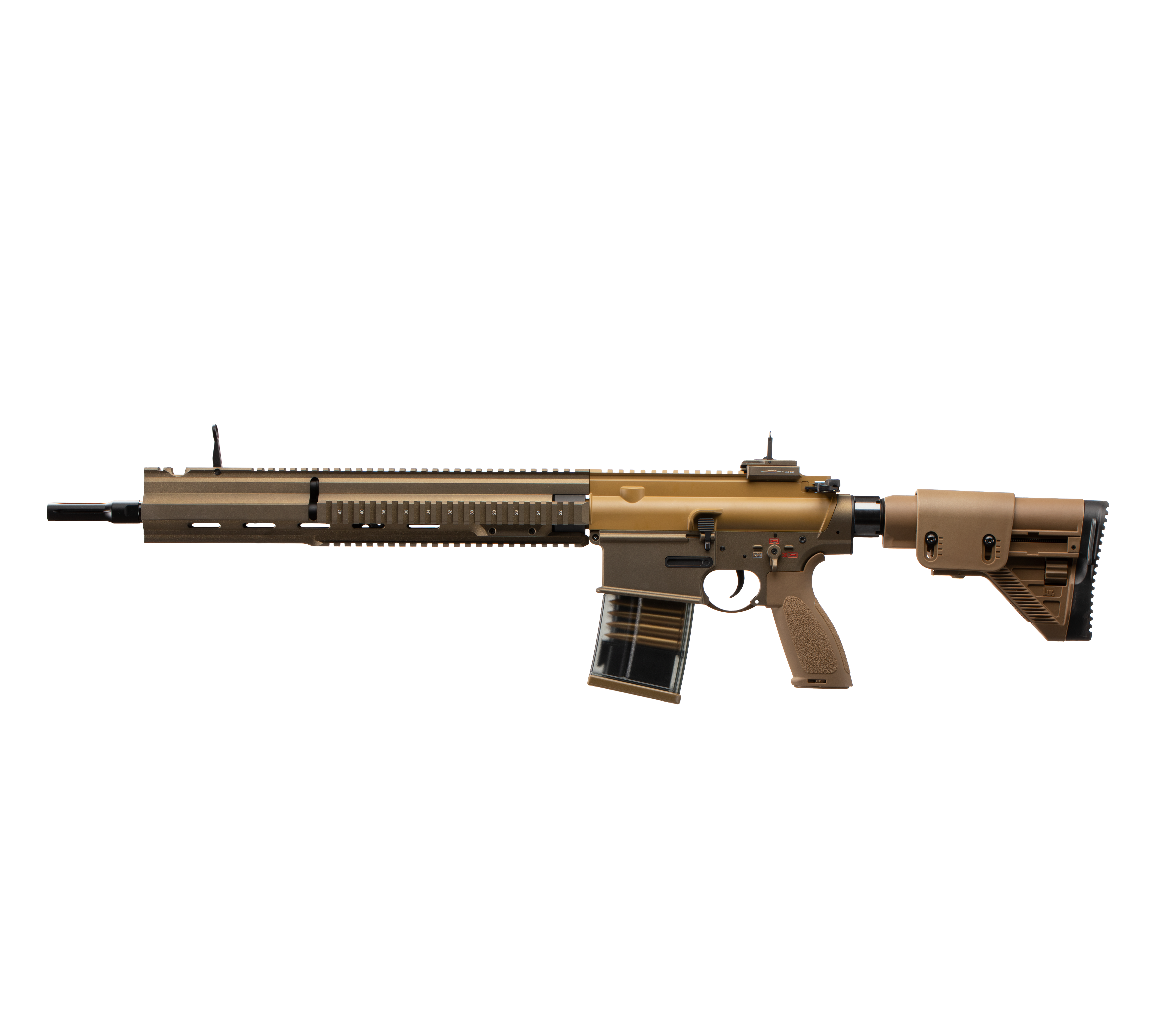 E&C G28 16 Inch AEG Airsoft Rifle EC-204 — left side