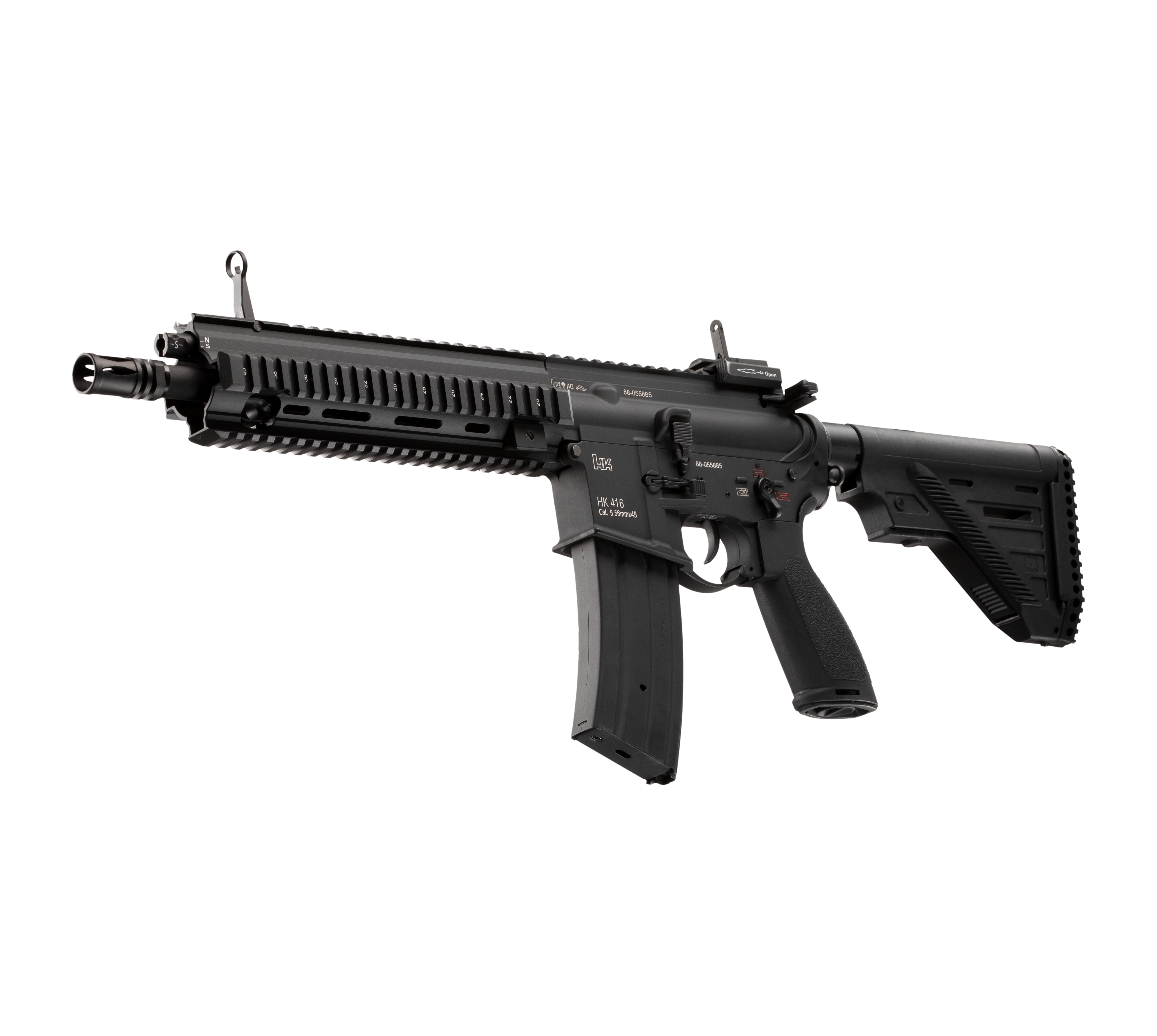E&C HK416 A5 11.5 Inch AEG Airsoft Rifle EC-111 — left side