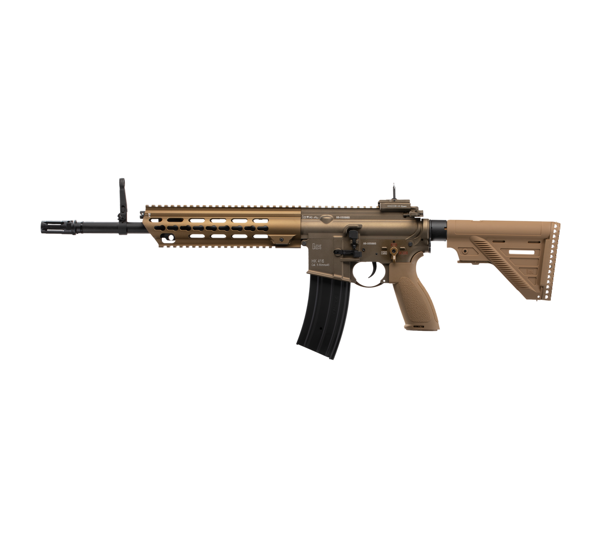 E&C HK416A7 14.5 Inch AEG Airsoft Rifle EC-118 — left side