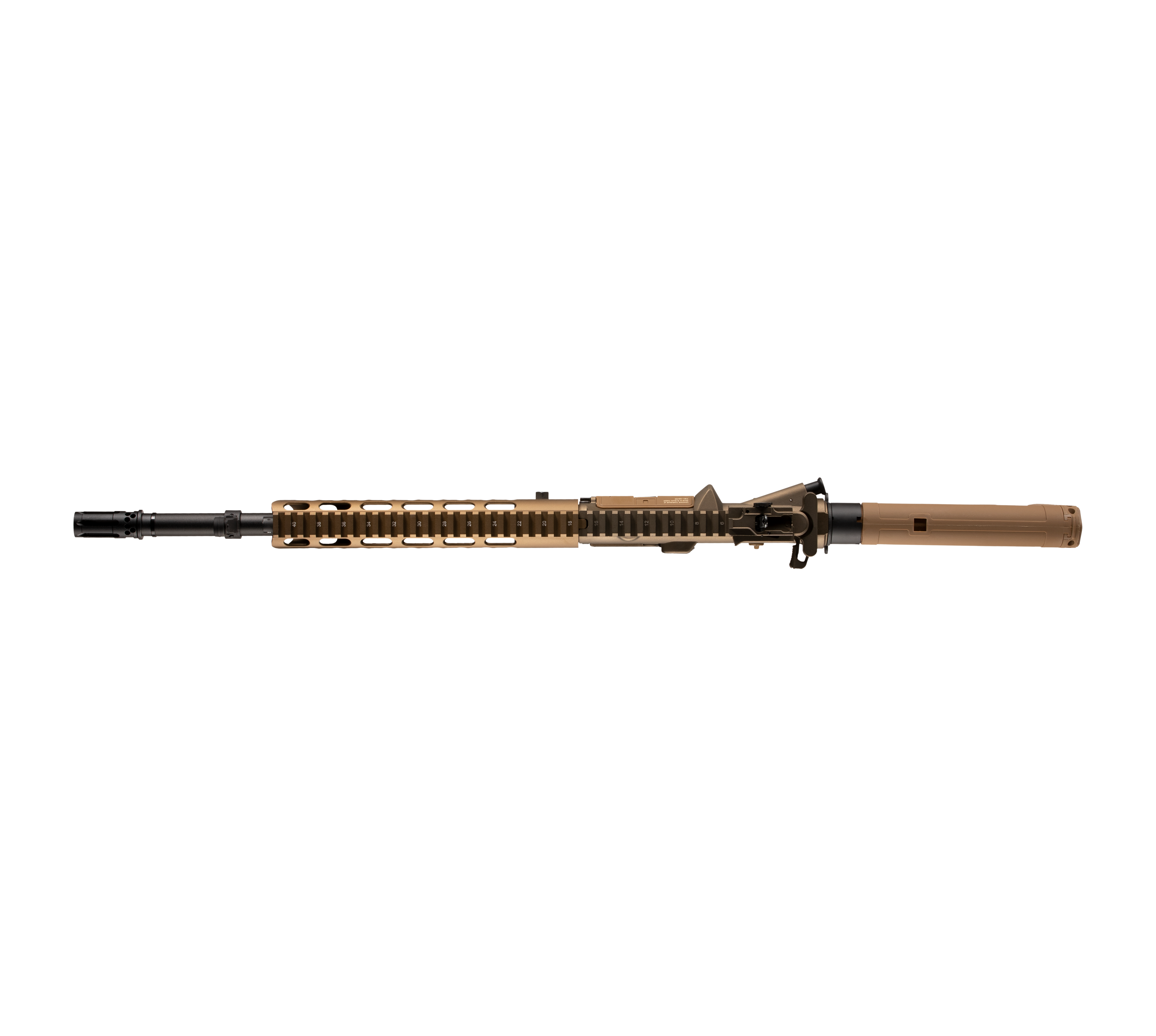 E&C HK416A7 14.5 Inch AEG Airsoft Rifle EC-118 — top-down view