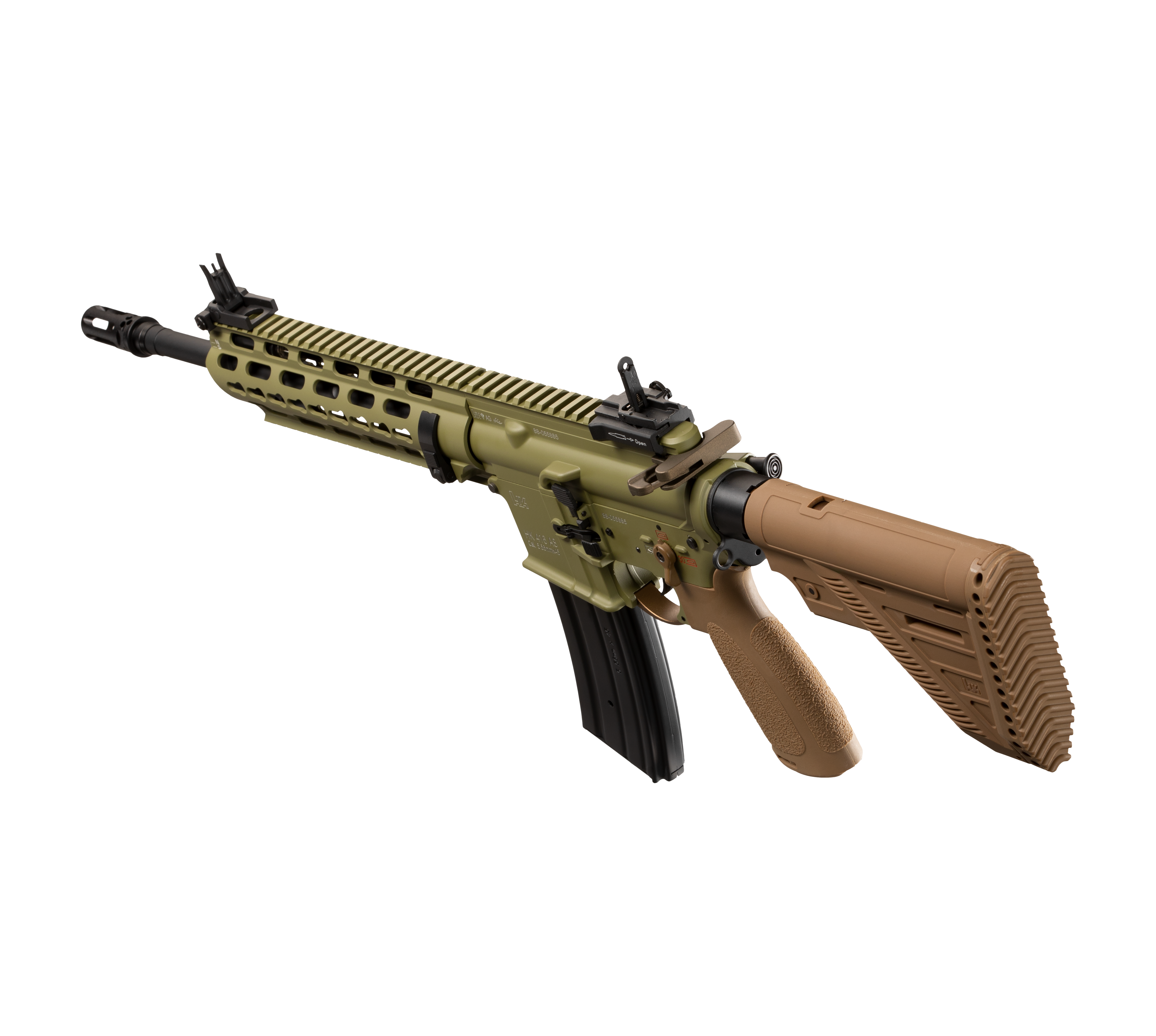 E&C HK416A7 14.5 Inch AEG Airsoft Rifle EC-118 — left side
