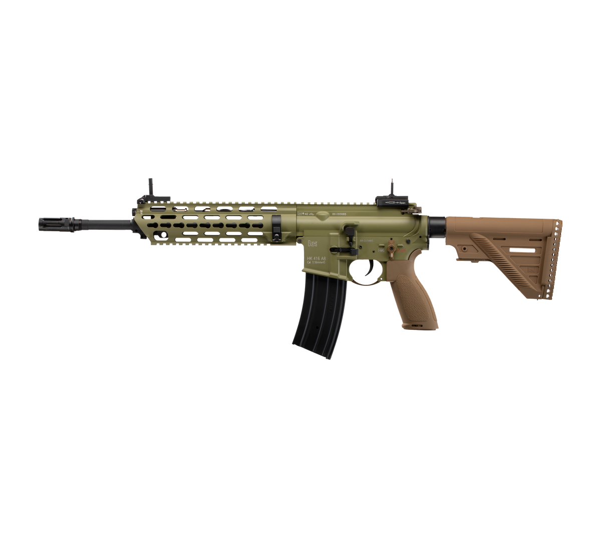 E&C HK416A7 14.5 Inch AEG Airsoft Rifle EC-118 — left side