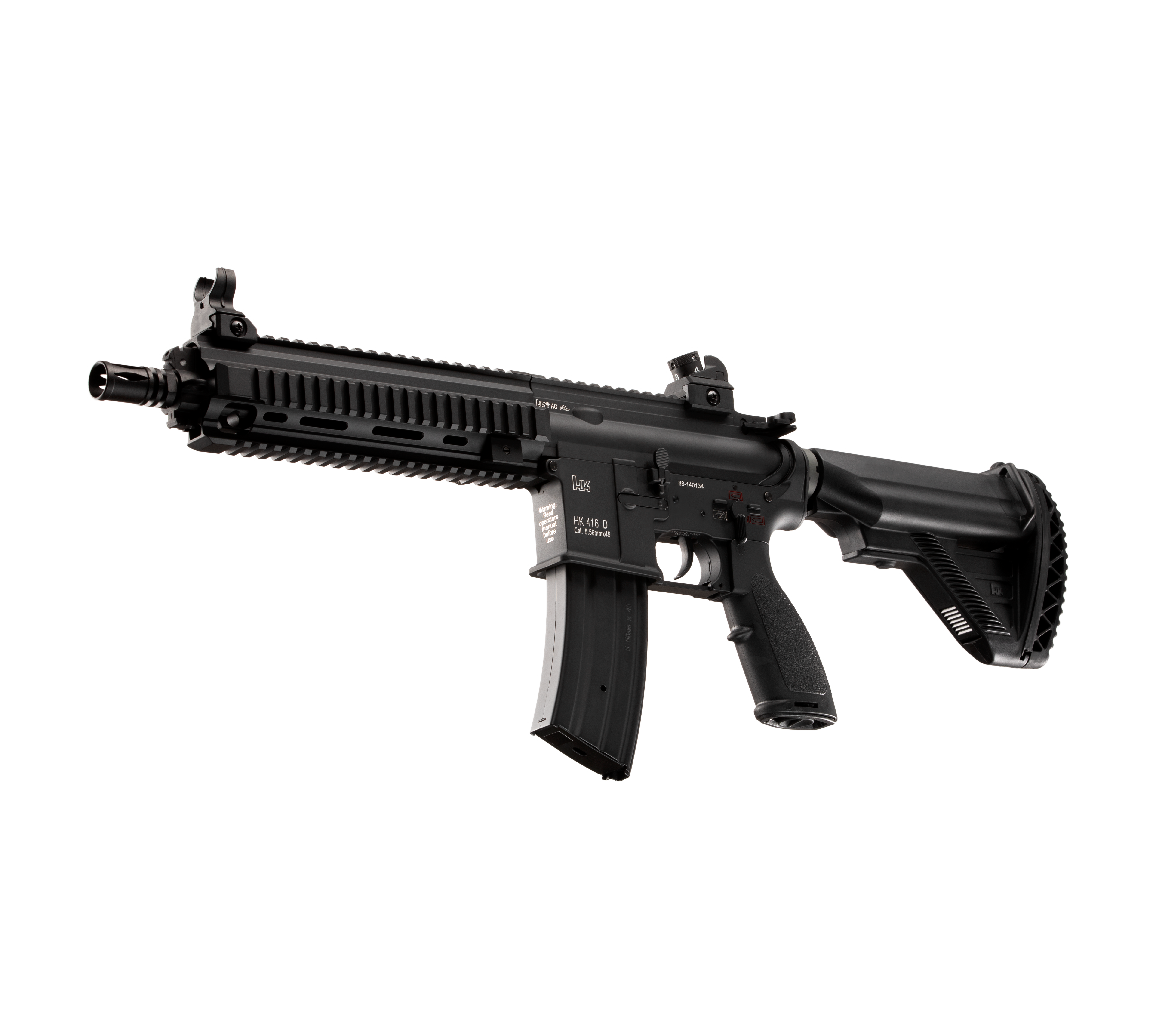 E&C HK416D 9 Inch AEG Airsoft Rifle EC-102 — left side