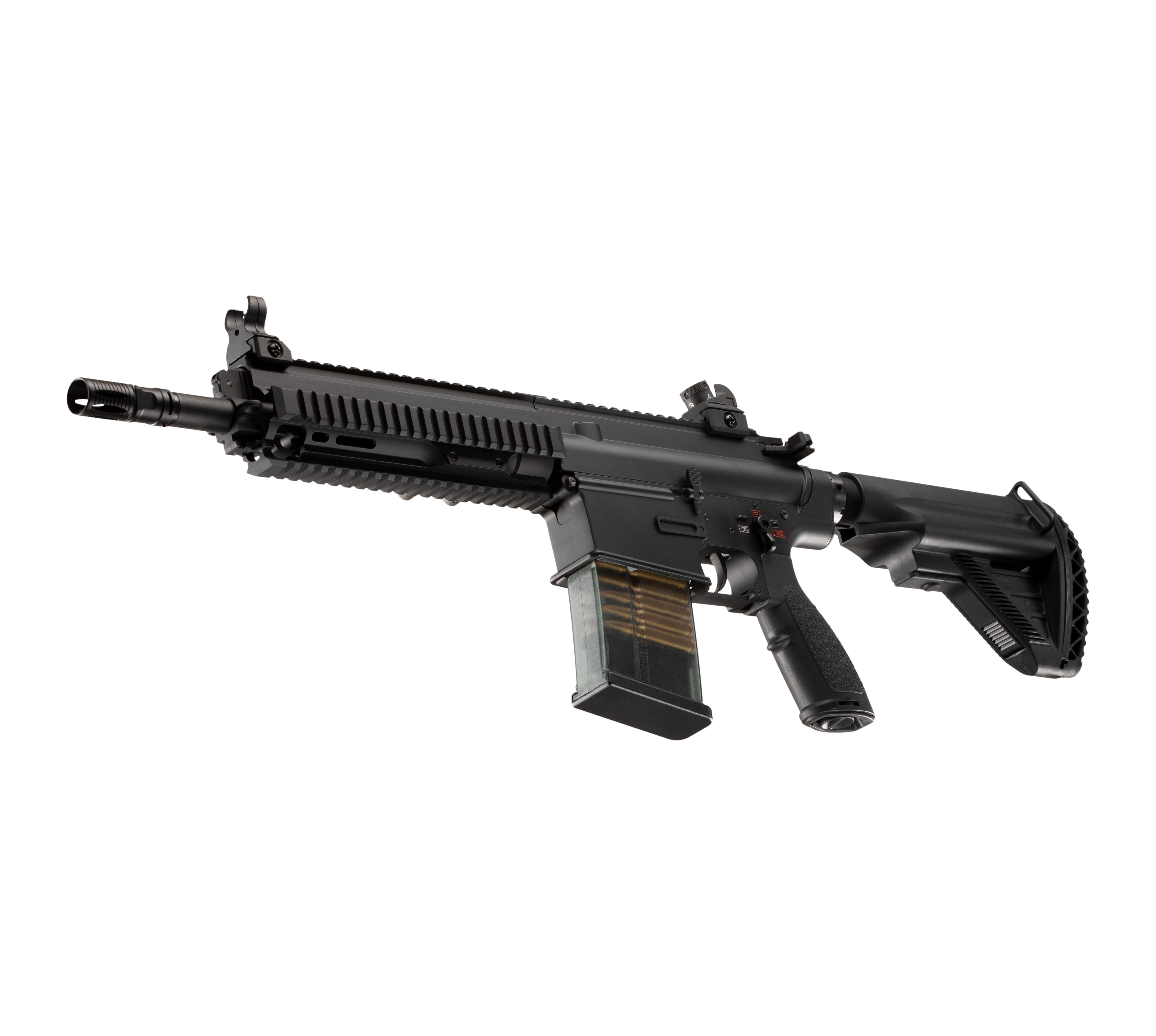 E&C HK417A1 16 Inch AEG Airsoft Rifle EC-201 — left side
