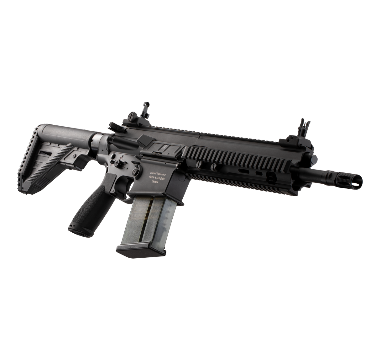 E&C HK417A2 16.5 Inch AEG Airsoft Rifle EC-202 — right side