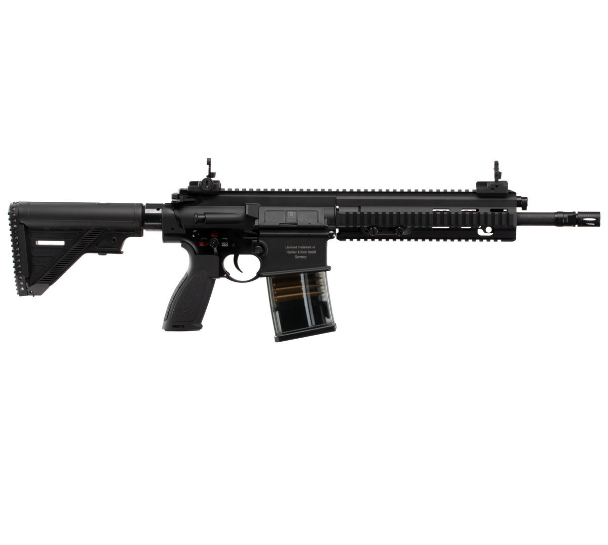 E&C HK417A2 16.5 Inch AEG Airsoft Rifle EC-202 — right side