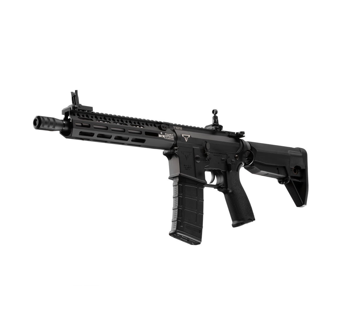 E&C KEYMOD 9 Inch AEG Airsoft Rifle EC-854 — left side