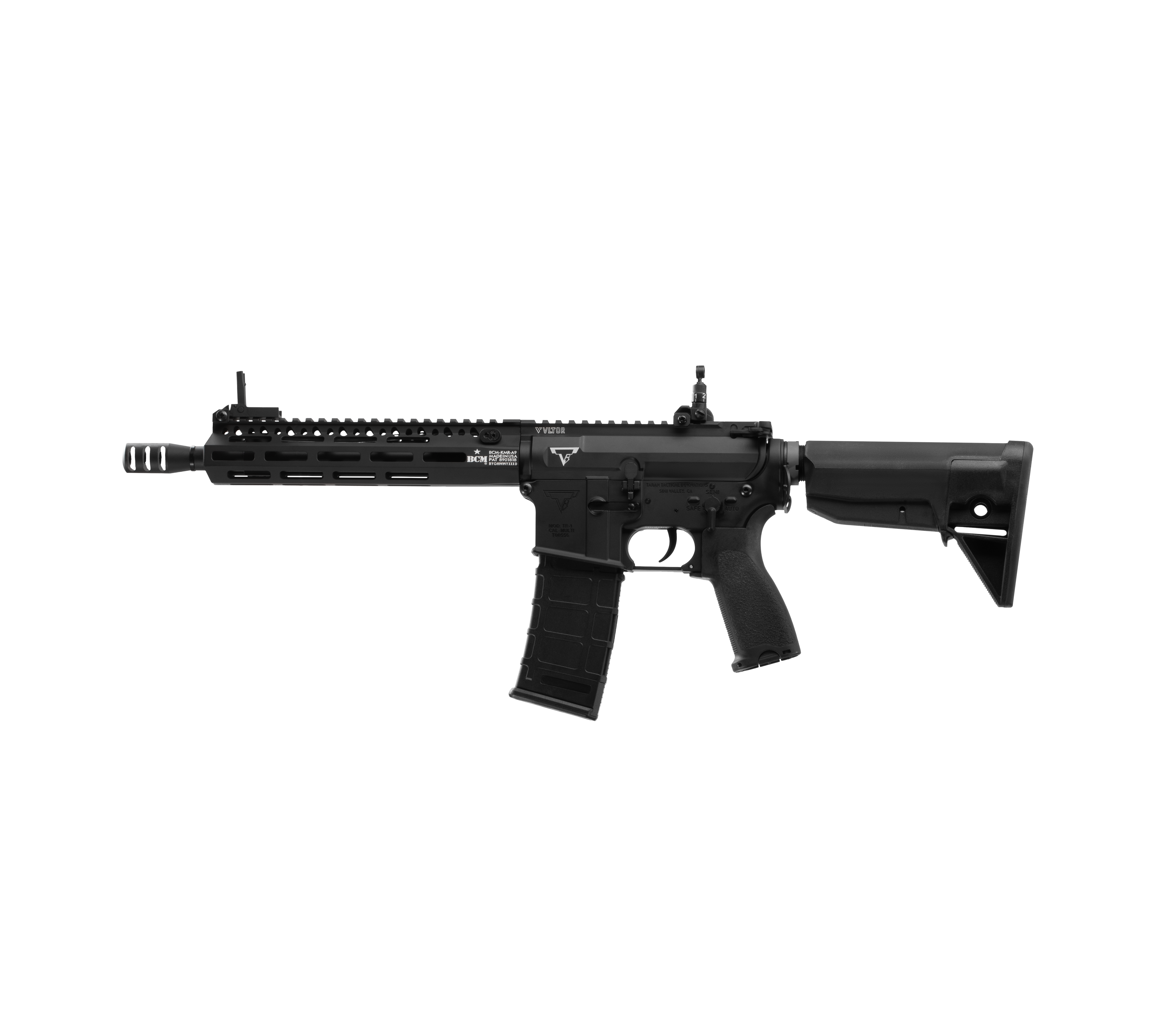E&C KEYMOD 9 Inch AEG Airsoft Rifle EC-854 — left side