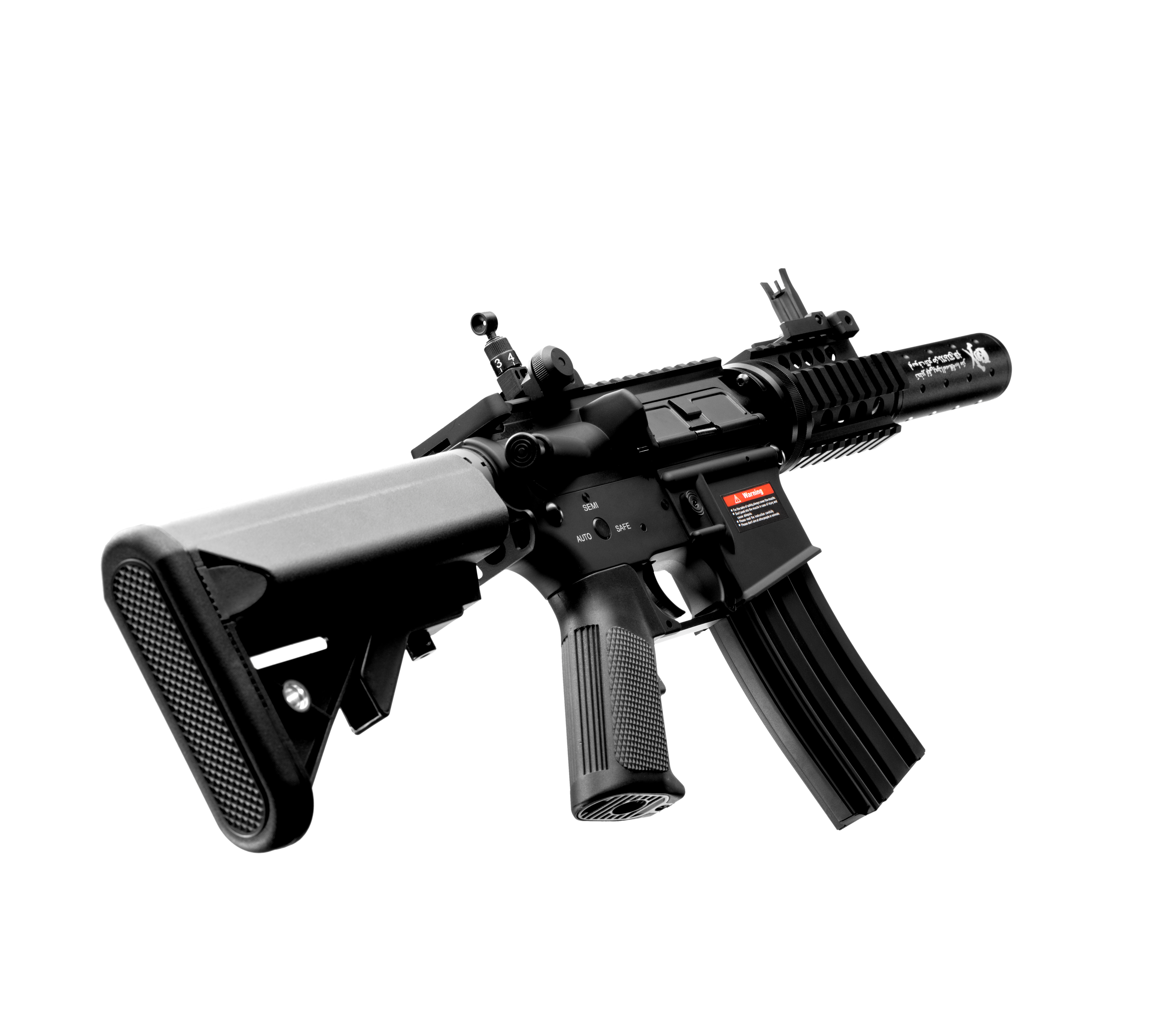 E&C LARUE 4 INCH AEG Airsoft Rifle EC-623 — right side
