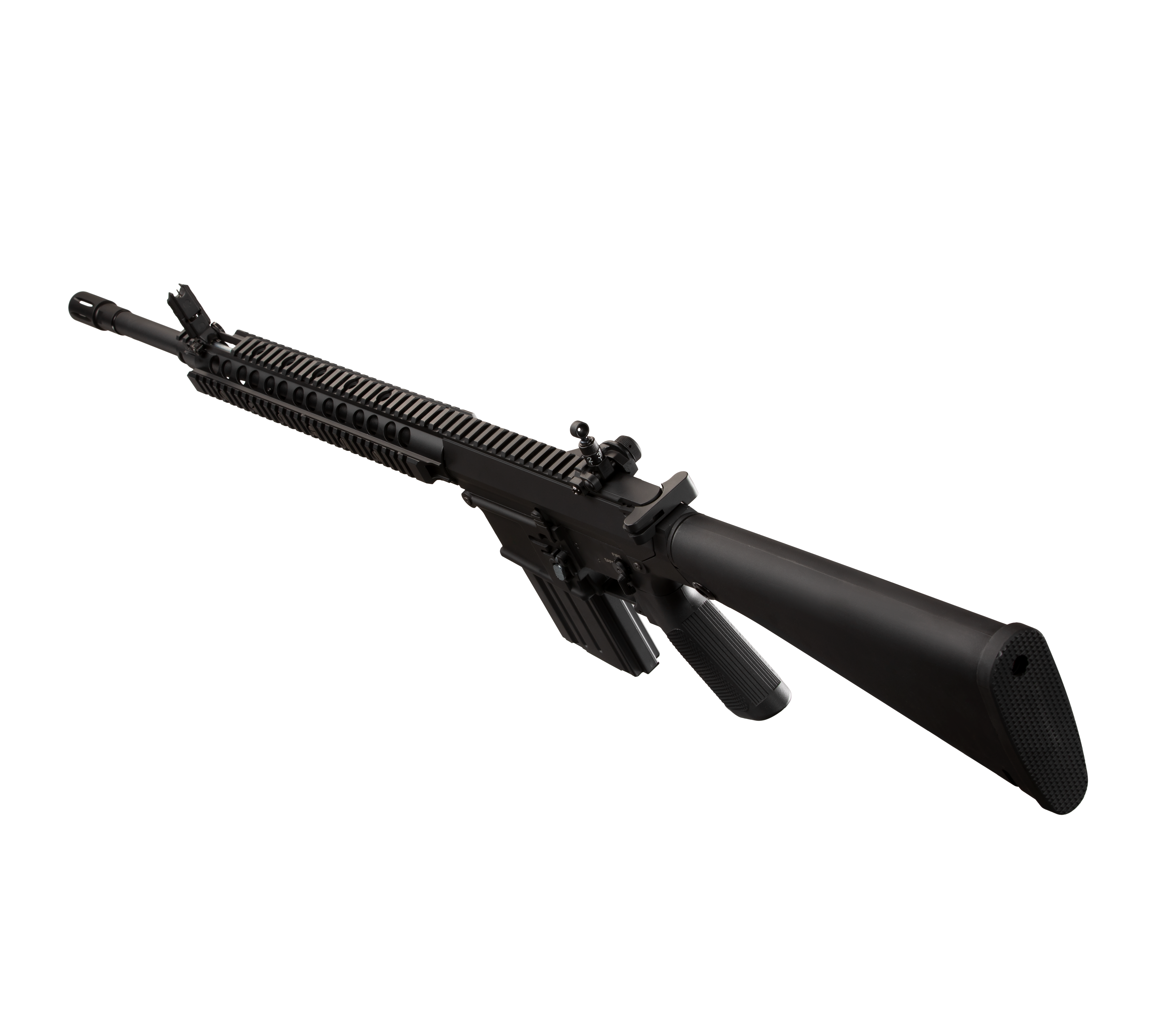 E&C M110 19 Inch AEG Airsoft Rifle EC-901 — left side
