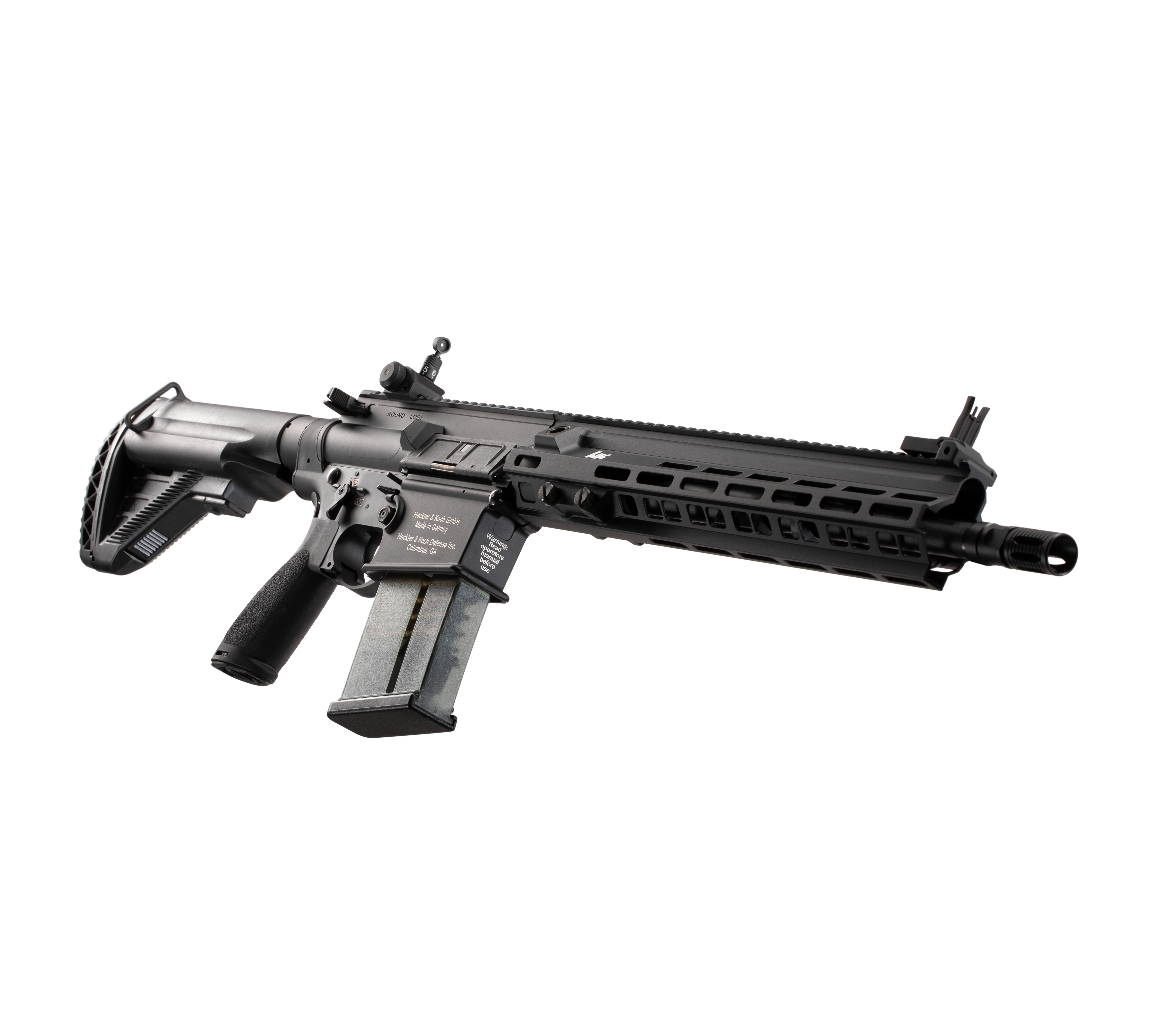 E&C M110A1 SDMR HK417 14.5 Inch AEG Airsoft Rifle EC-203 — right side