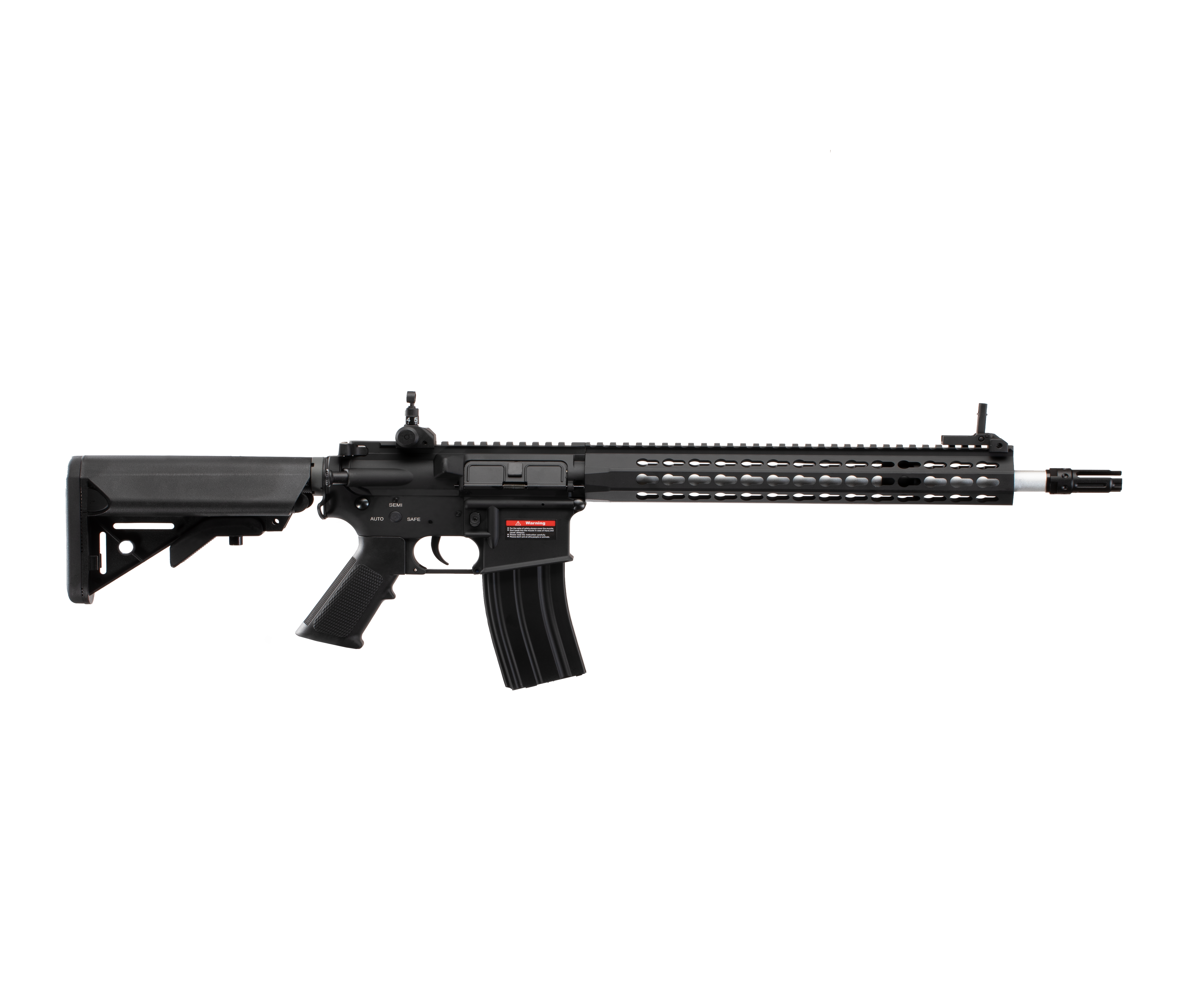 E&C M4 RIS 13 Inch AEG Airsoft Rifle EC-314 — right side