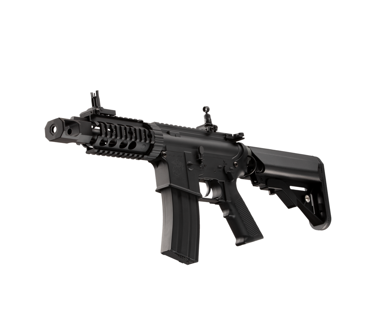 E&C M4 RIS (TANKER) 5INCH AEG Airsoft Rifle EC-606 — left side