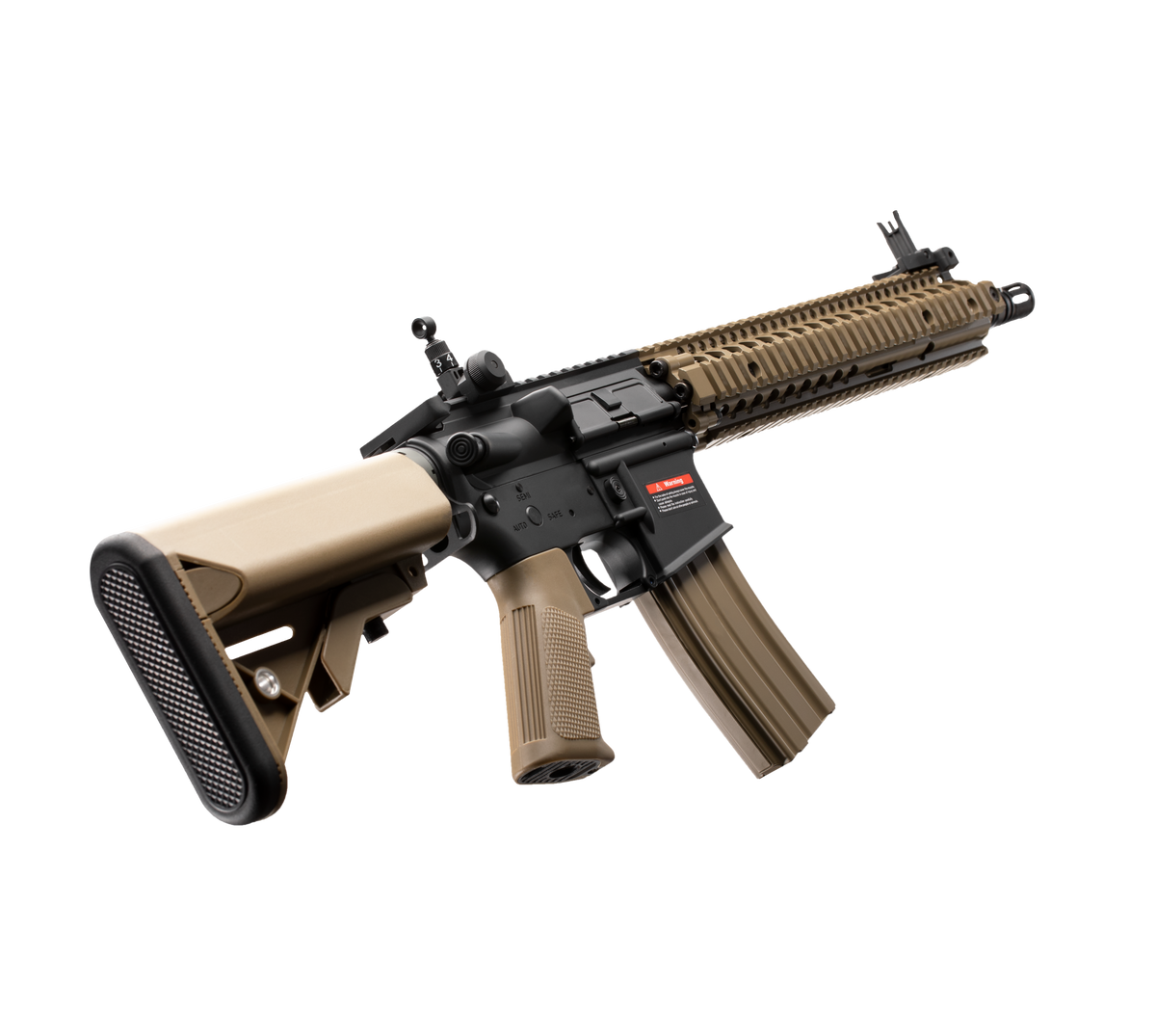 E&C M4A1 SOPMOD BLOCK2 12 Inch AEG Airsoft Rifle EC-620 — right side