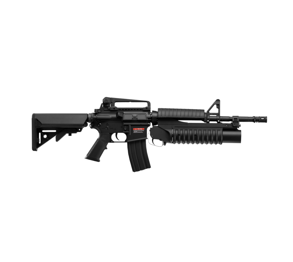 E&C M4A1 14.5 Inch AEG Airsoft Rifle W/M203 EC-701 — right side