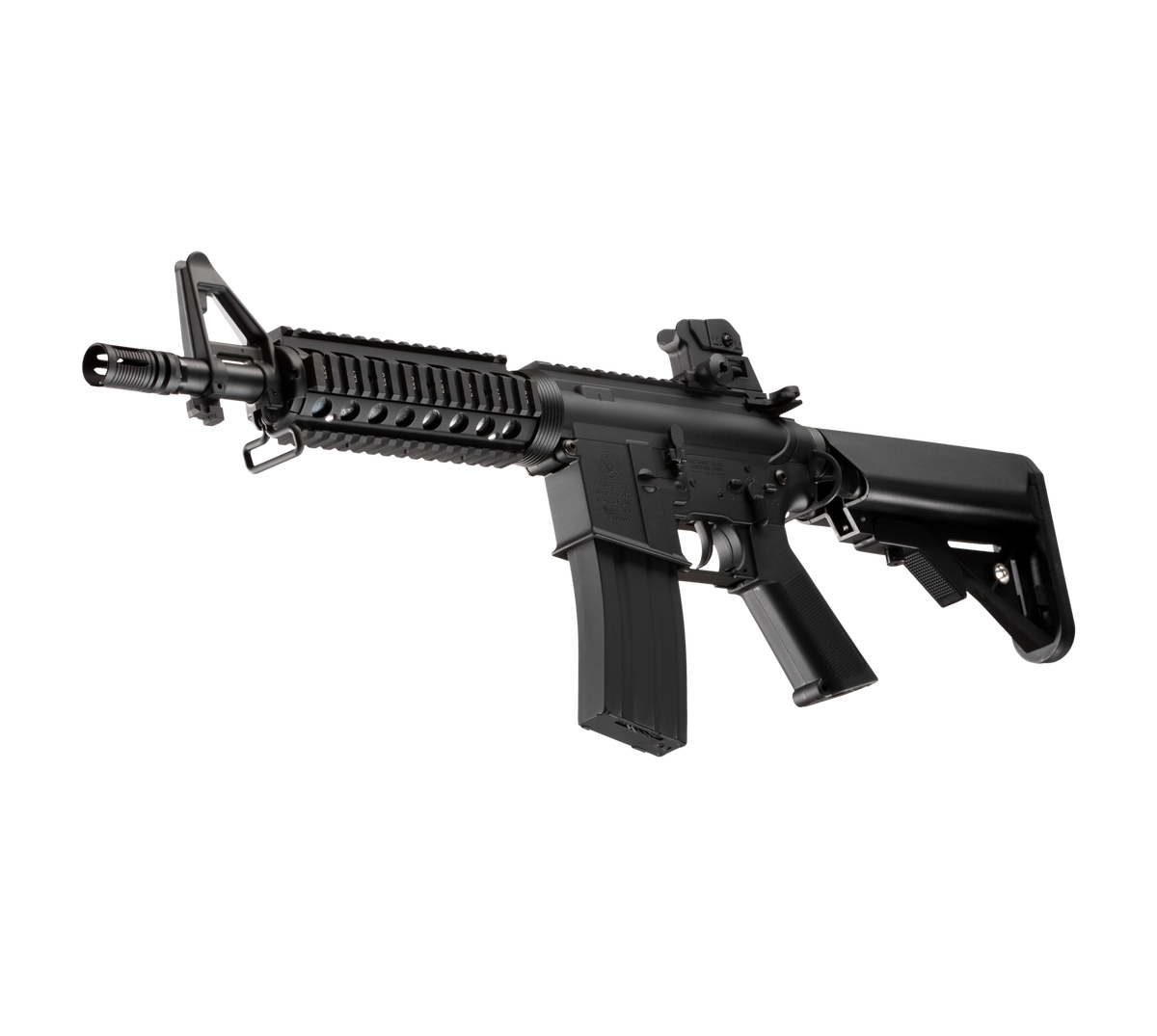 E&C M4CQB 11 Inch AEG Airsoft Rifle EC-302 — left side