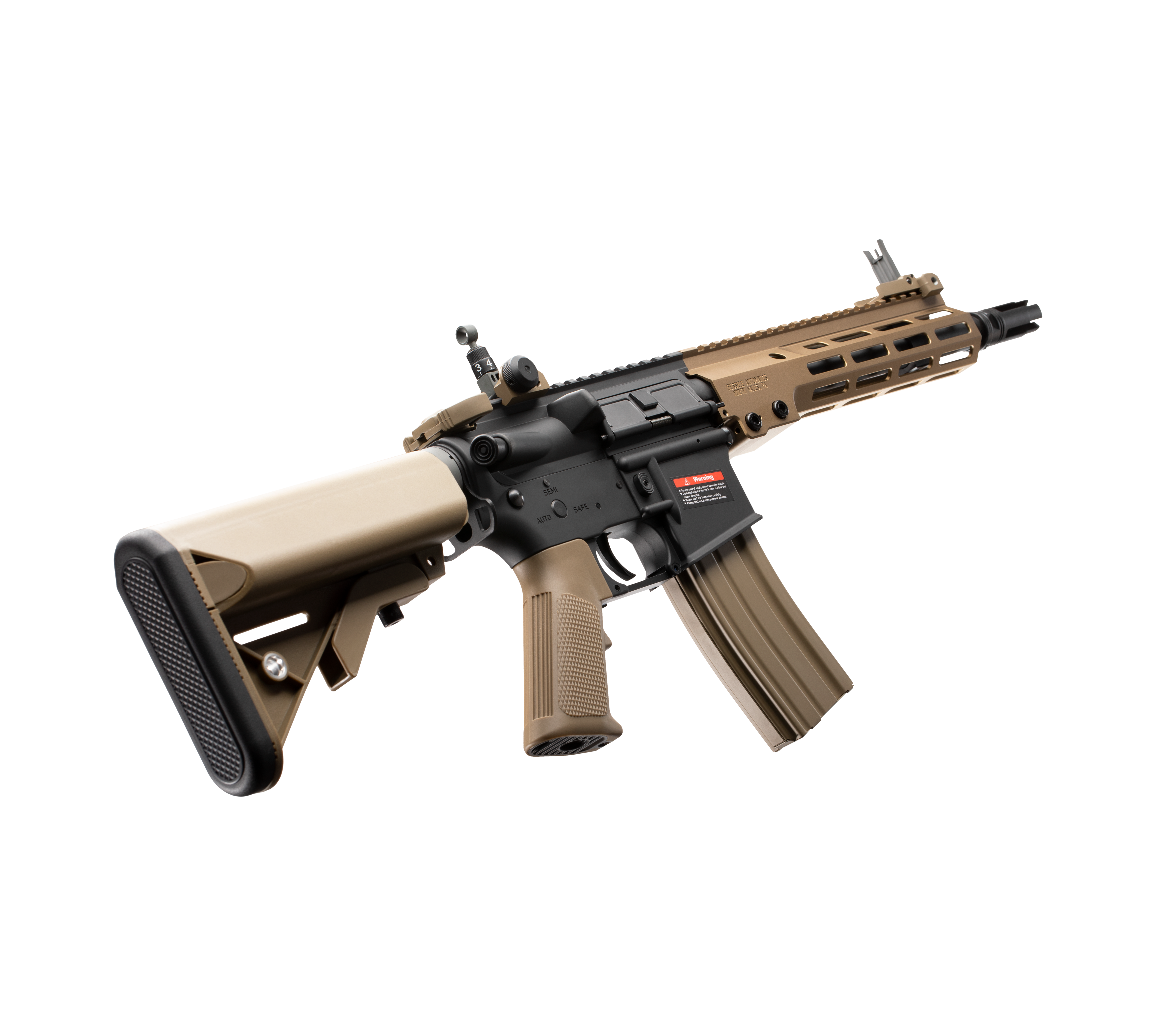 E&C MK16 9.5 Inch AEG Airsoft Rifle EC-633 — right side