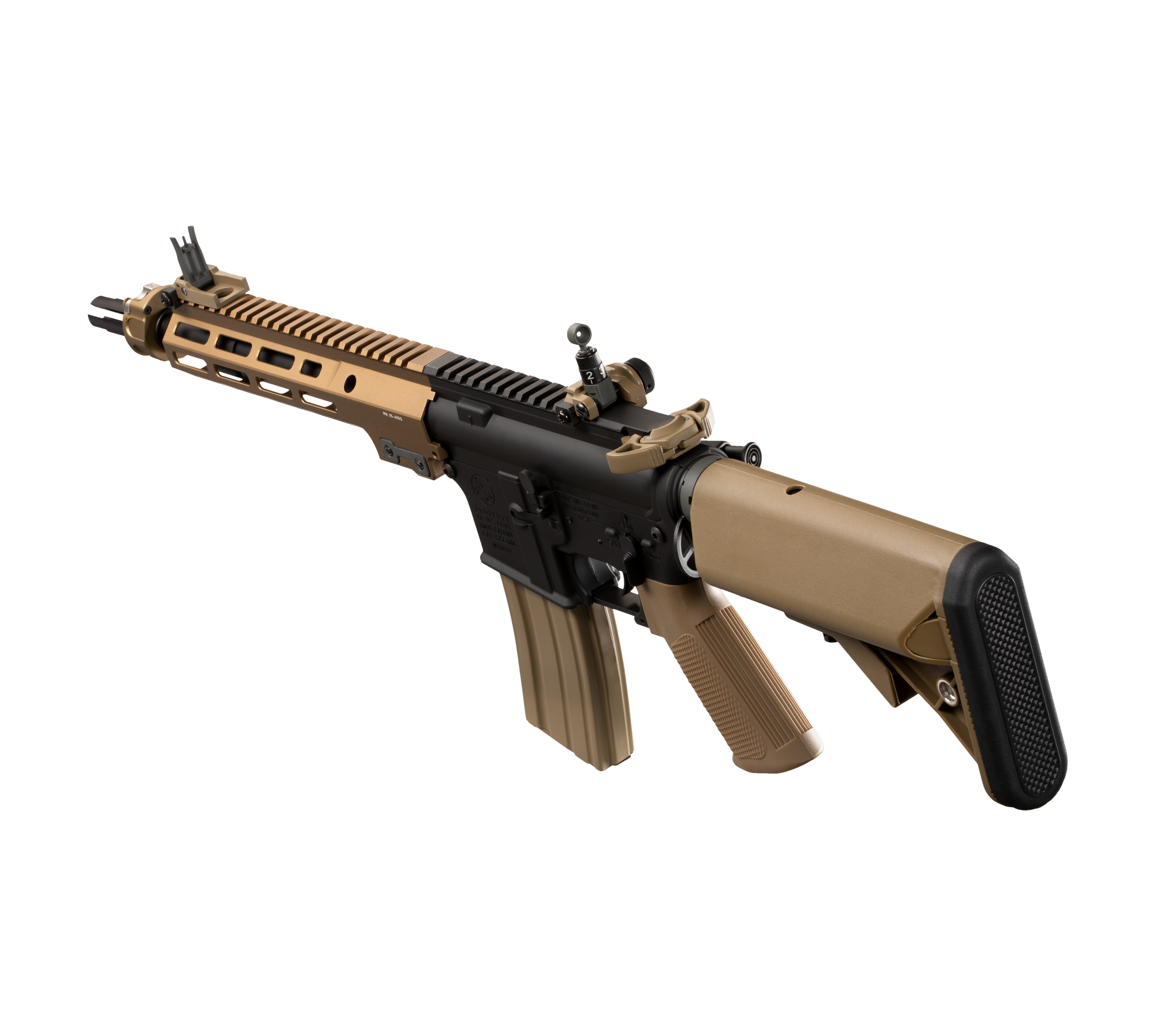 E&C MK16 9.5 Inch AEG Airsoft Rifle EC-633 — left side