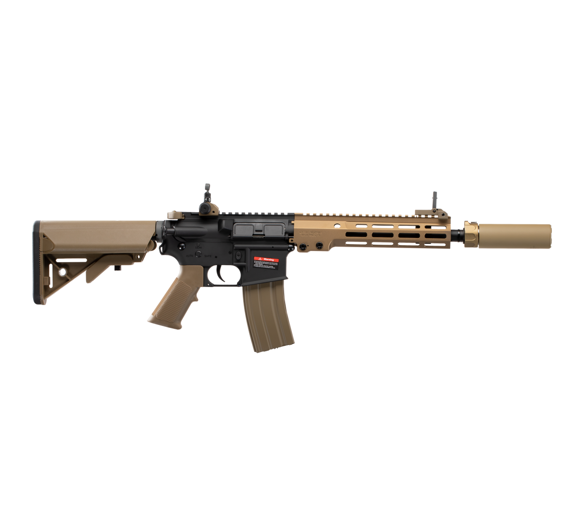 E&C MK16 9.5 Inch AEG Airsoft Rifle EC-633 — right side