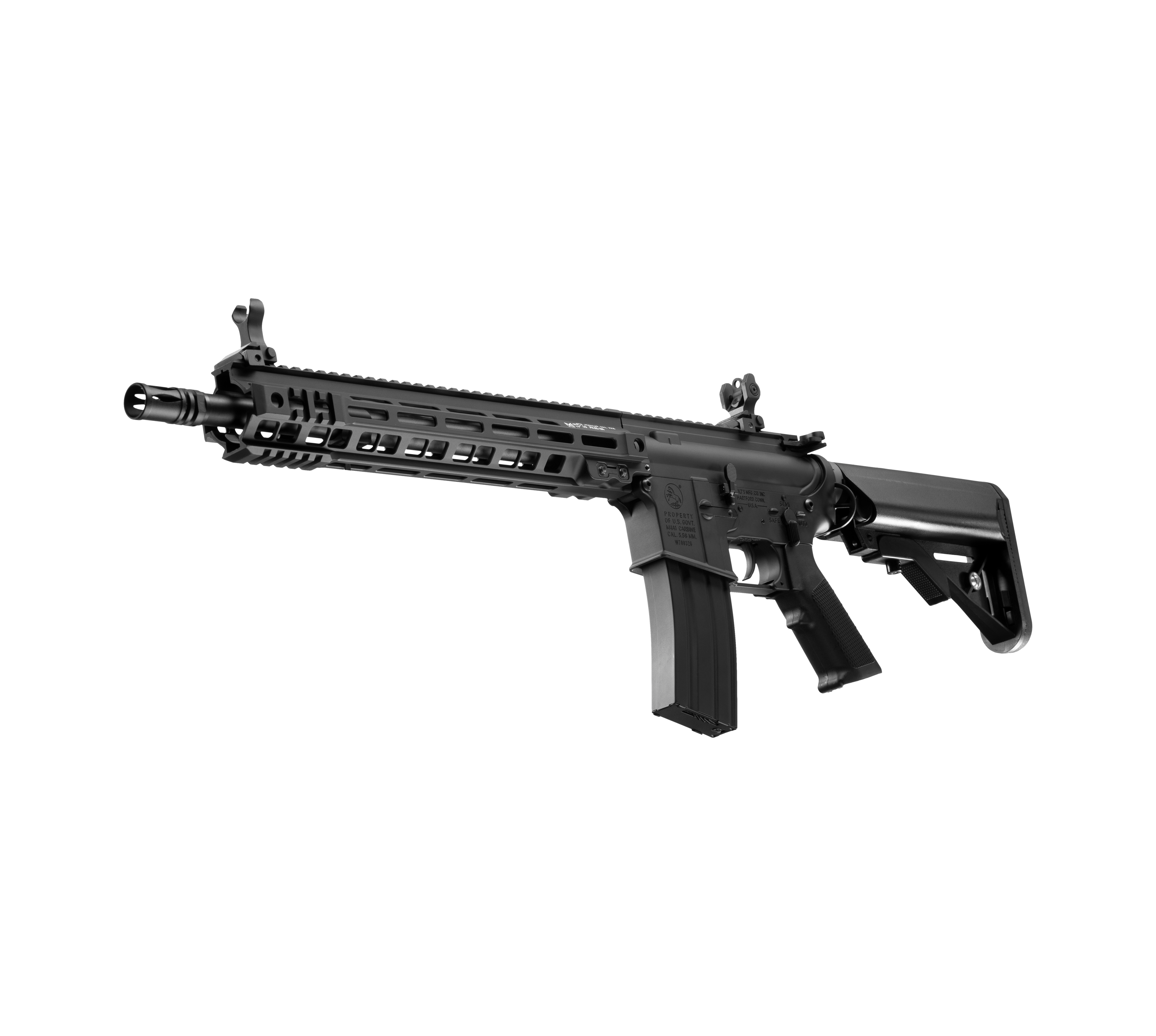 E&C MK8 13 Inch AEG Airsoft Rifle EC-638 — left side