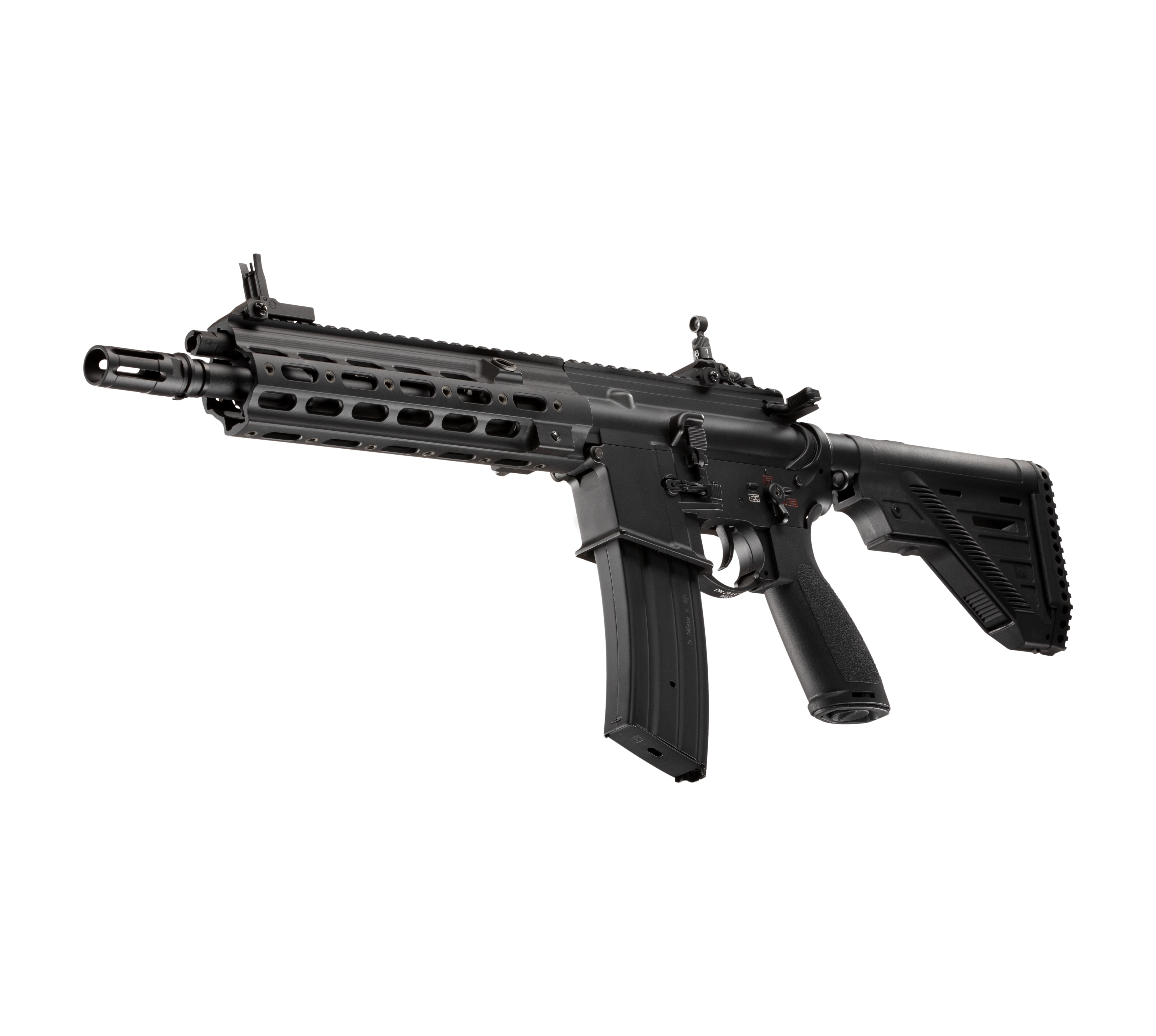 E&C HK416 A5 11.5 Inch Geissele RIS AEG Airsoft Rifle EC-112 — left side
