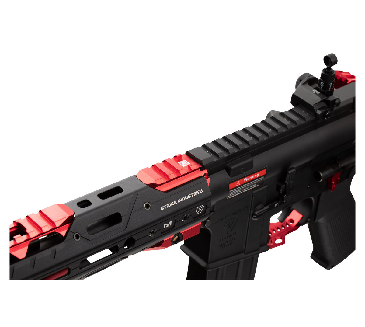 E&C SII 8.5 Inch AEG Airsoft Rifle EC-337 — receiver detail
