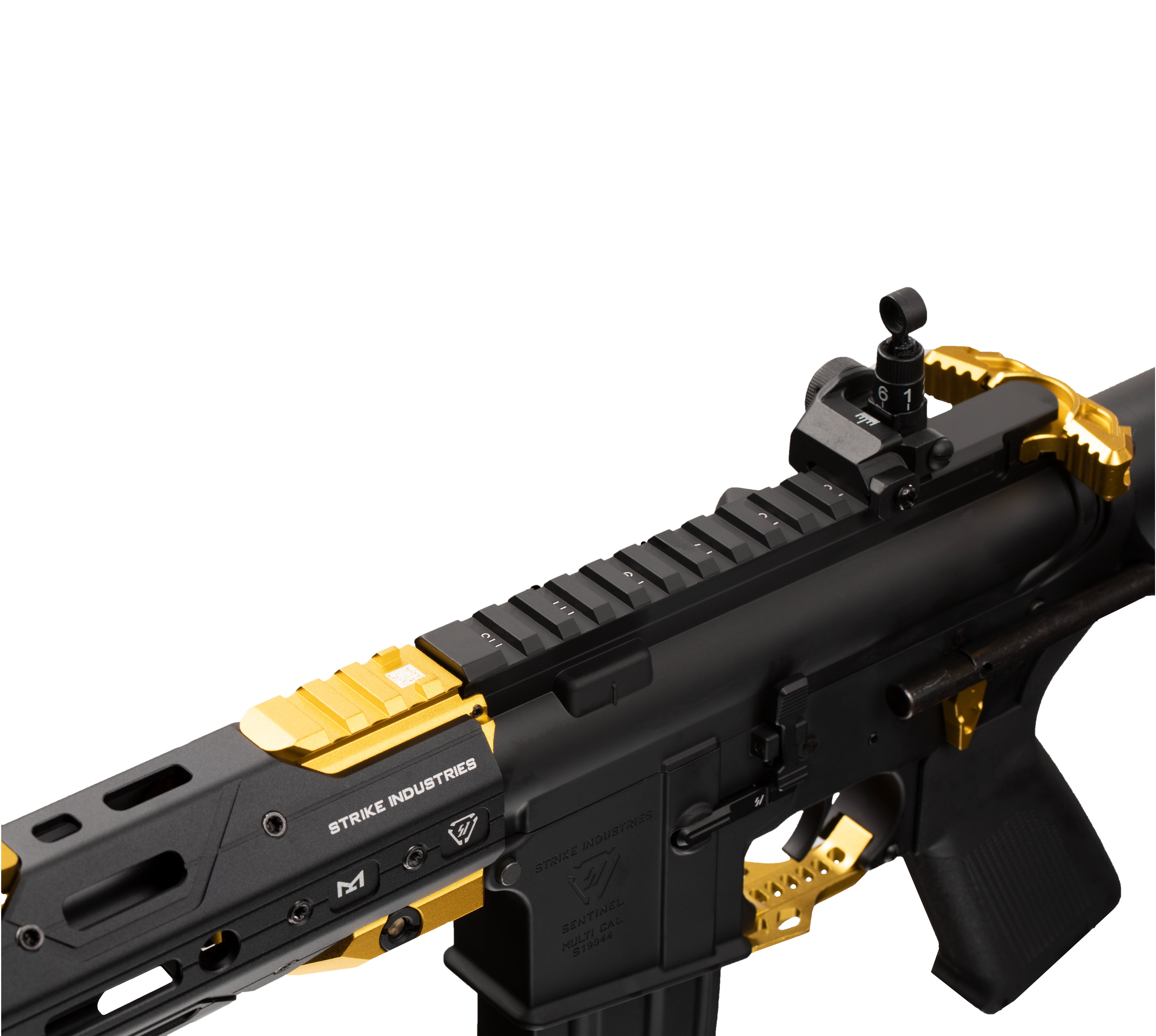 E&C SII 8.5 Inch AEG Airsoft Rifle EC-337 — receiver detail