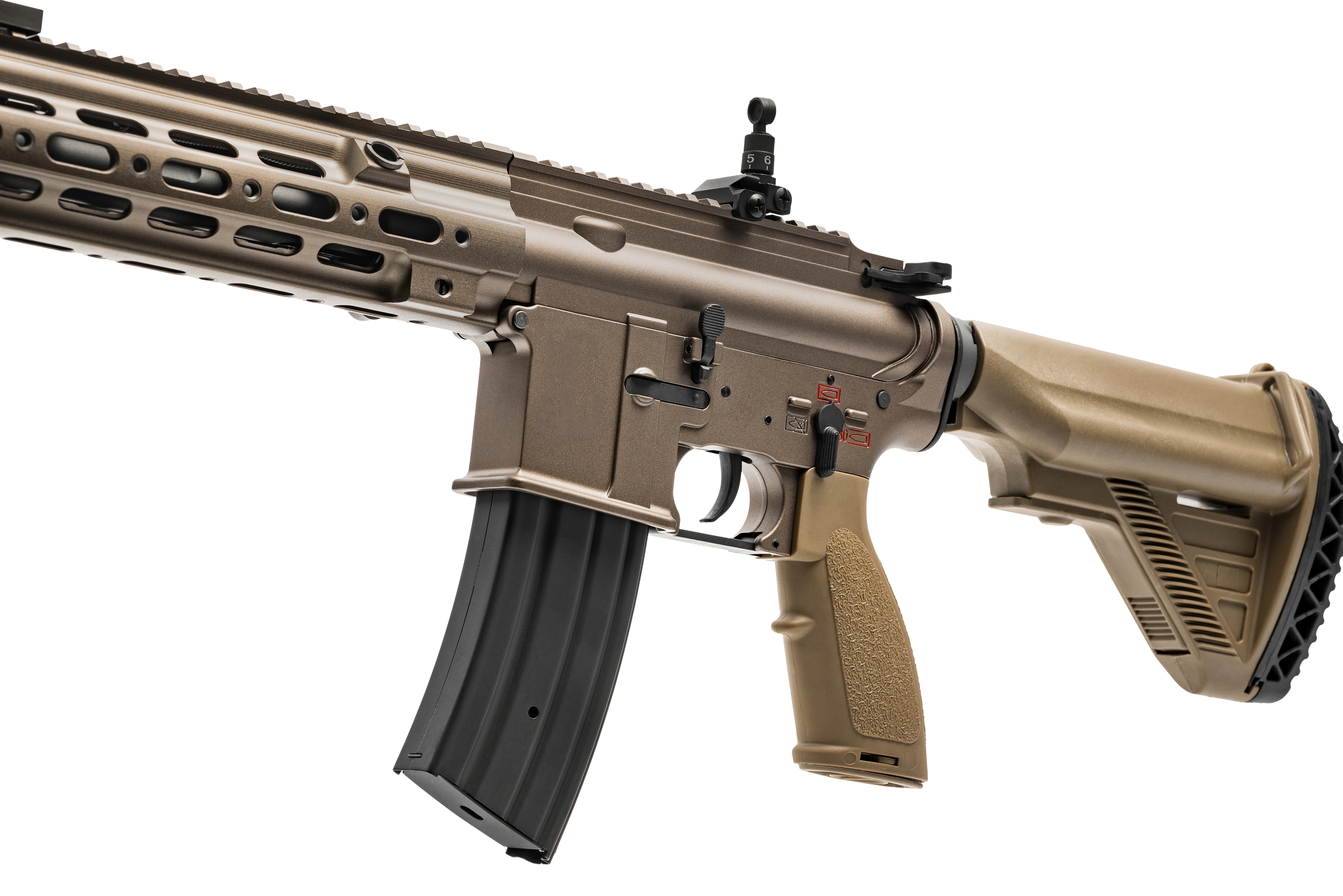 E&C HK416 10.5 Inch Geisselen RIS AEG Airsoft Rifle EC-105 (8306464882989)