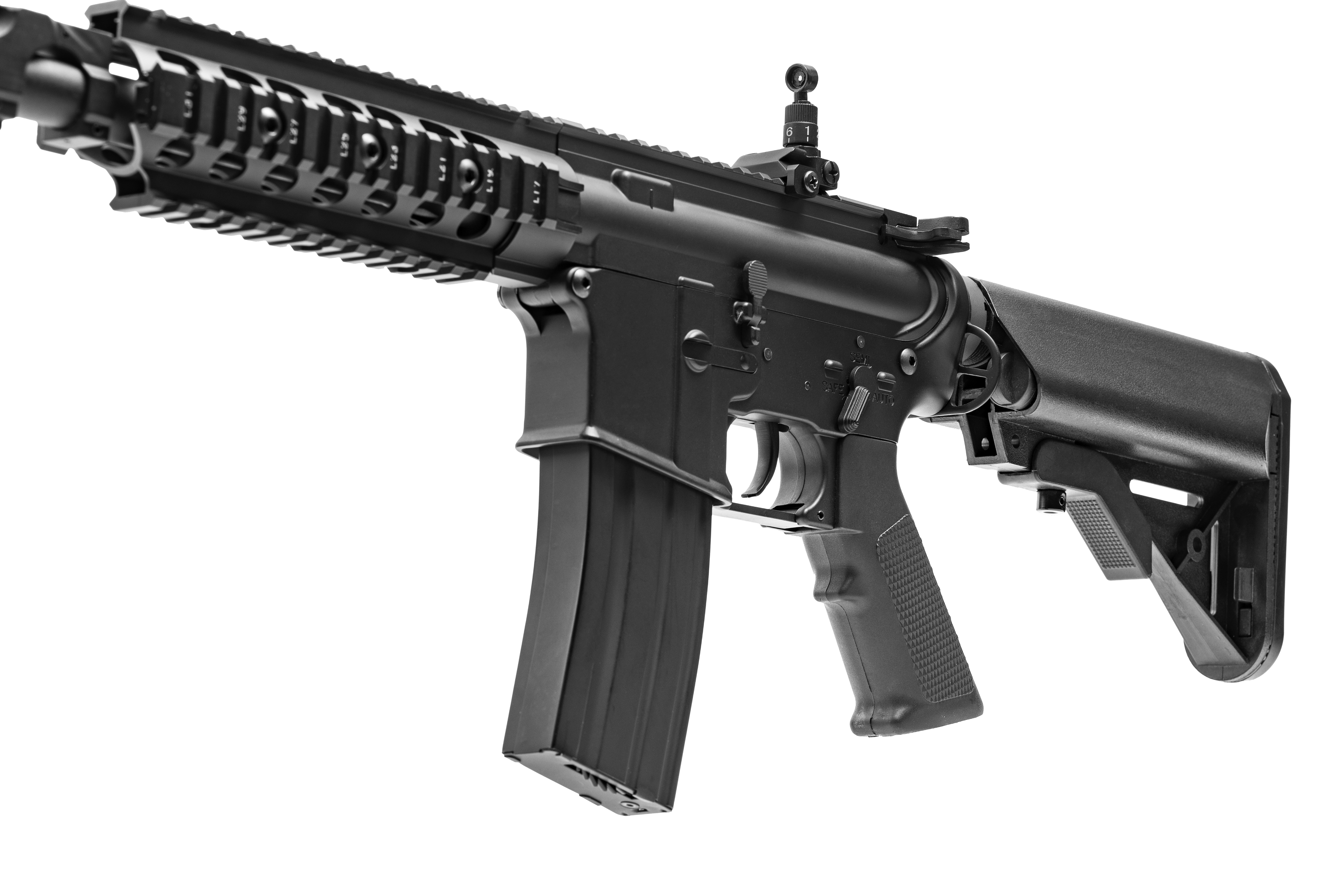 E&C SR-16 10.5 Inch AEG Airsoft Rifle EC-304 (8306561581357)