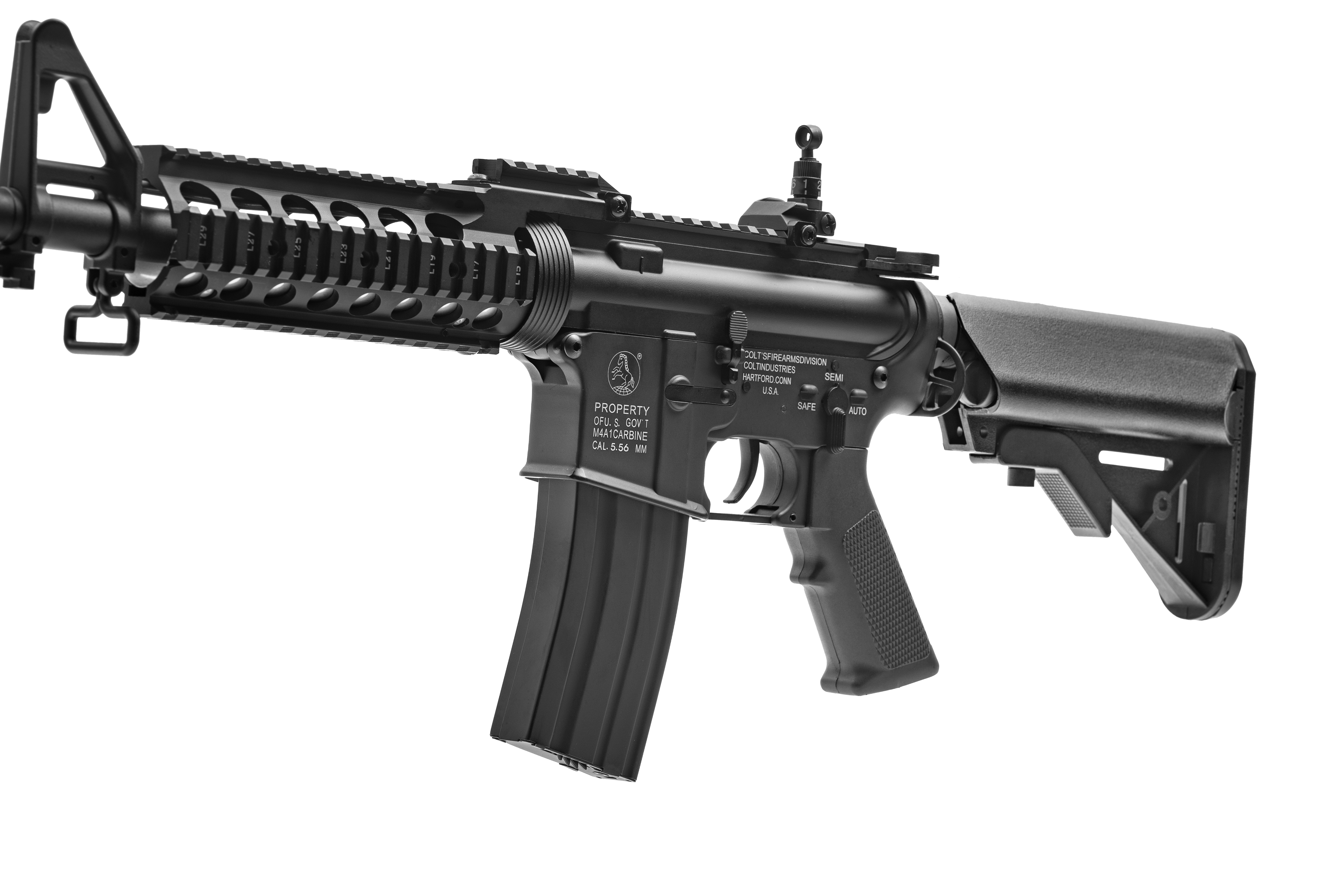 E&C M4 RIS II AEG Airsoft Rifle EC-305 (8306562433325)