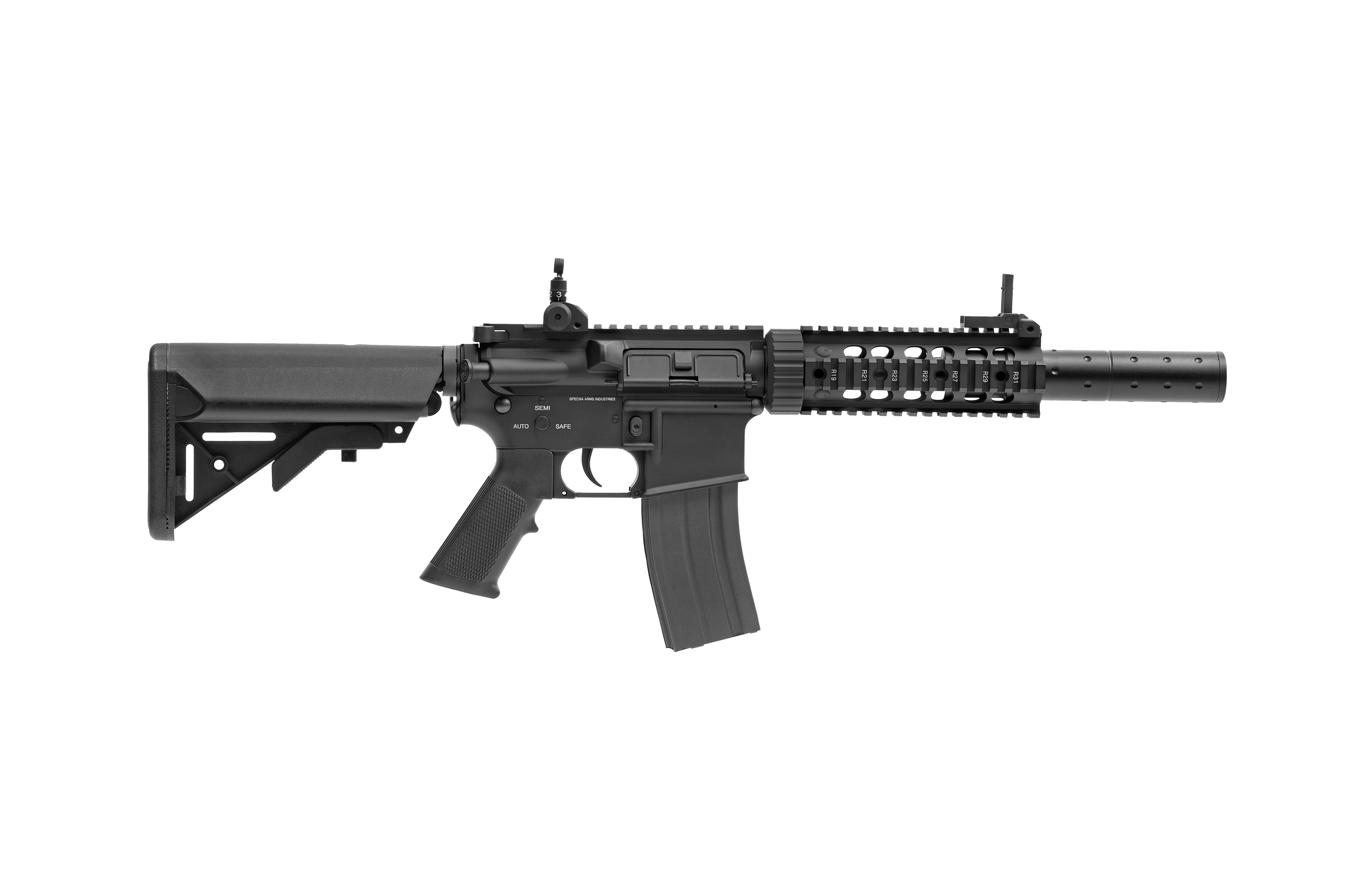 E&C M4 RIS AEG Airsoft Rifle EC-607